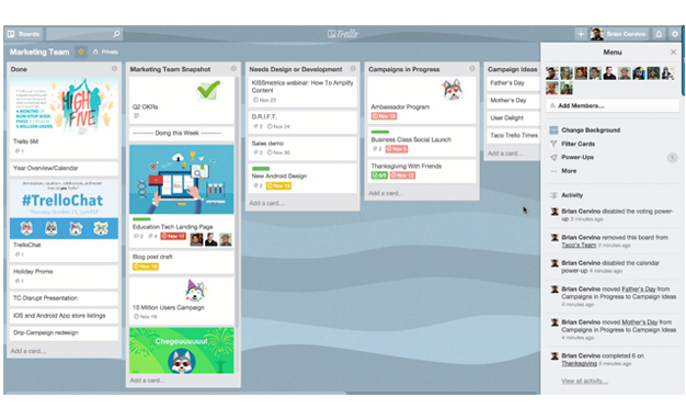 trello marketing
